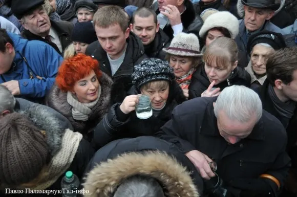В центрі Львова провели велике міське Водохреща. — фото 6